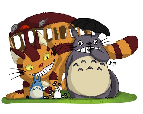 My Neighbour Totoro By Kialuumergle On Deviantart