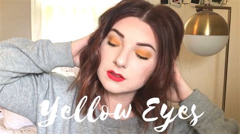 Everyday Yellow Eyeshadow Tutorial Youtube