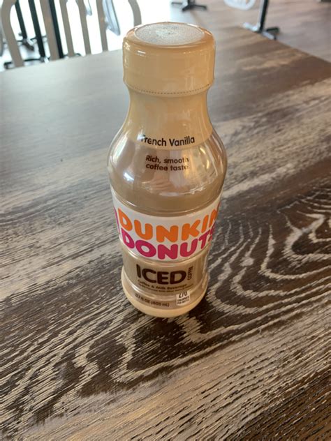 Dunkin Donuts French Vanilla Iced Coffee