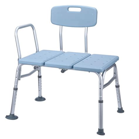 Zimtown Bath And Shower Transfer Bench Adjustable Handicap Shower Chair