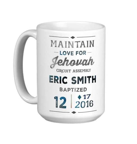 Baptism Personalized Coffee Mug Happiertogivets Pioneer Ts