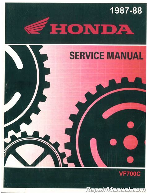 1987 1988 Honda Vf700c Magna Vf750c Magna V45 Motorcycle Service Manual