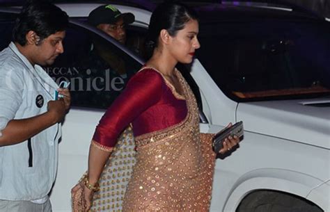 Kajol Attends Sonakshi Sinhas Brothers Wedding Reception Without Ajay