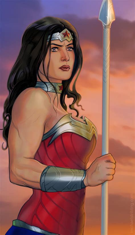 New Wonder Woman By Strib On Deviantart
