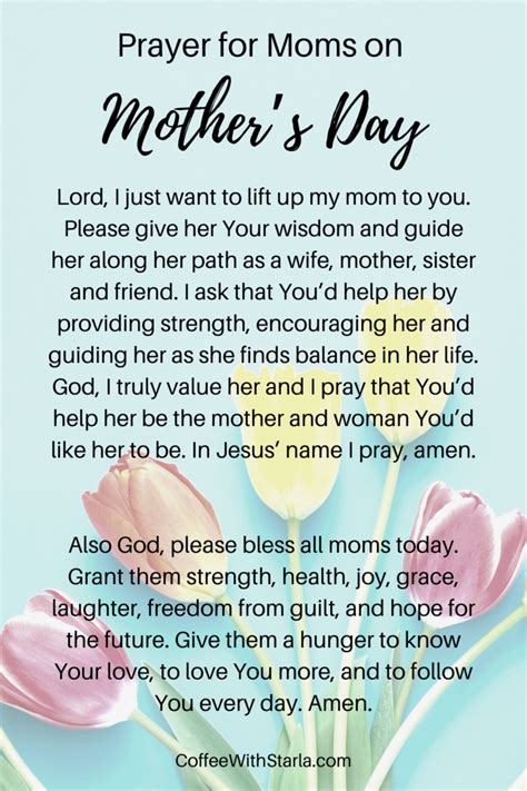 mother s day prayer ~ coffee with starla mother s day prayer prayer for mothers mother day