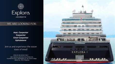 Enter a realm of unrivaled... - MSC Philippines Careers