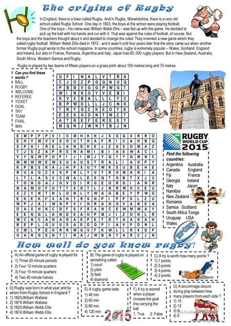 New Printable History Worksheets Collection Rugby Rum