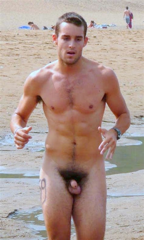 Bulge Naked Jock Nude Beach