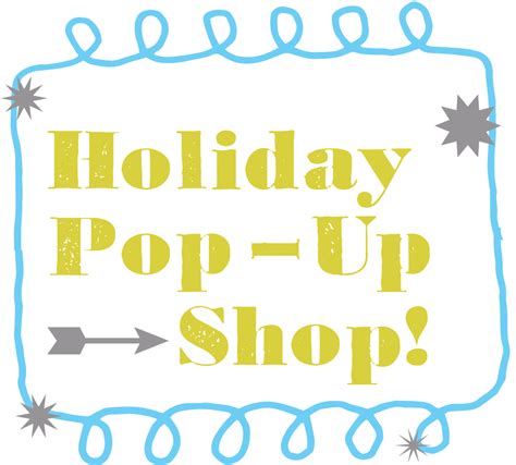 Holiday Pop Up Shop — Fontlove Studio