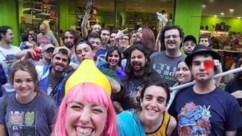 concurso de gritos y cata de cervezas frikis en la fiesta del orgullo friki de logroño