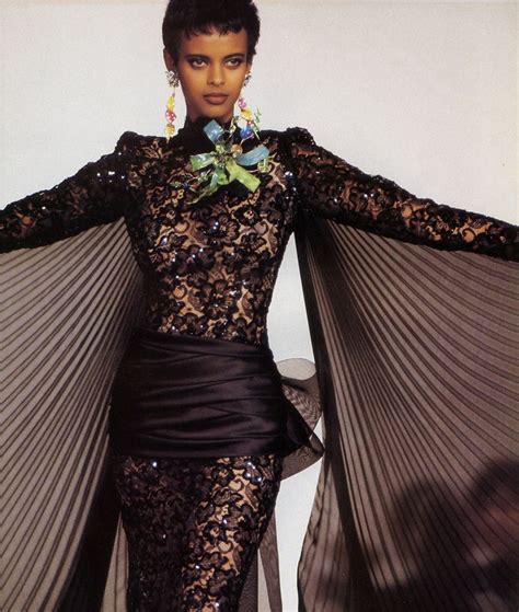 Anna Getaneh Emanuel Ungaro Fw 1991 Haute Couture Fashion 90s