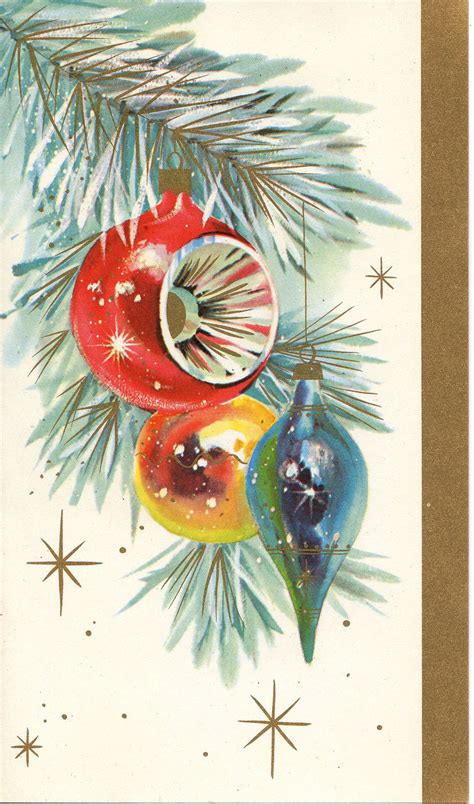 Great savings & free delivery / collection on many items. Vintage Christmas Card Ornament Tree