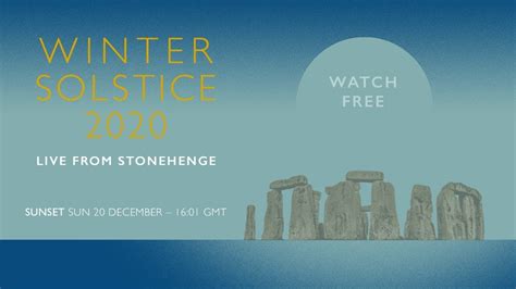 Sunset Winter Solstice 2020 Live From Stonehenge Youtube