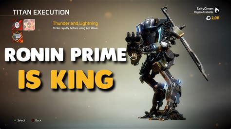 Titanfall 2 Ronin Prime Is King Monarchs Reign First Impressions