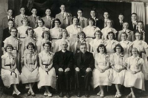 Class Of 1952 St Wenceslaus Catholic School