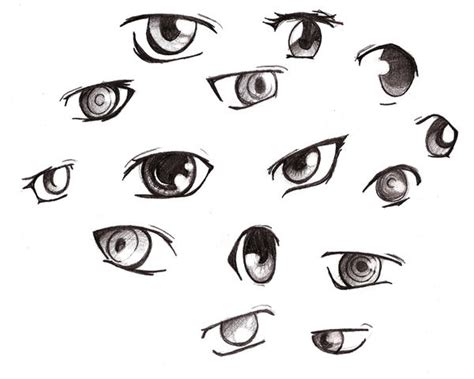 Manga Eyes 2 By Sammyjd On Deviantart