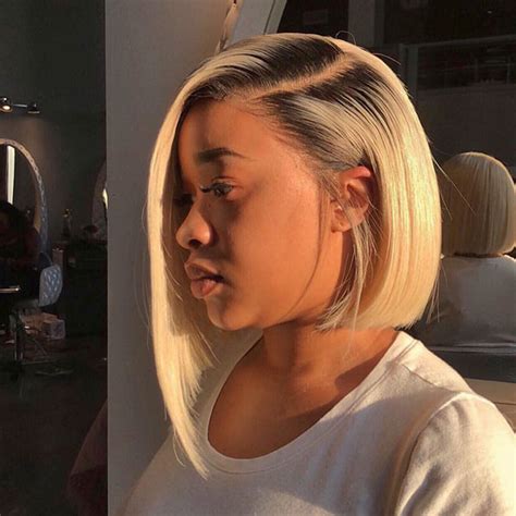 Just because your natural color is black, that doesn't mean you have to stick with it! 50+ Best Bob Hairstyles for Black Women Pictures in 2019