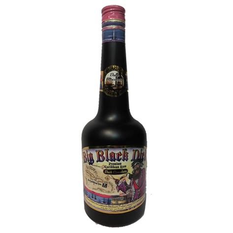Big Black Dick Dark Chocolate Rum 750ml Caribbean Liquors And Tobacco Bv
