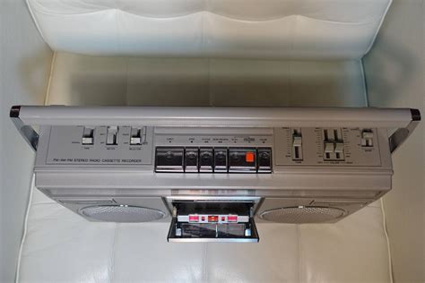 80s Panasonic Rx 5100 Vintage Boombox Amfm Cassette Player Recorder