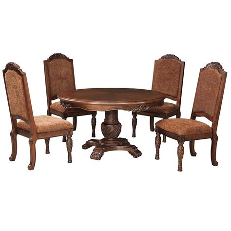 Discover elegant dining room sets that are guaranteed to impress. North Shore Round Dining Room Set Millennium, 4 Reviews ...