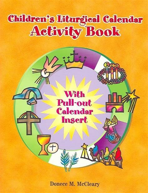 Liturgical Calendar Worksheet For Kids