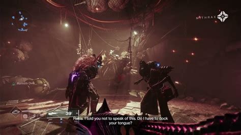 Mithrax And Eido Having Father And Daughter Issues Destiny 2 Season Of