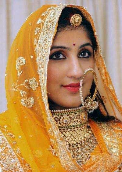 Bridal Nose Ring Rajasthani Bride Beautiful Indian Brides Bridal Jewellery Indian