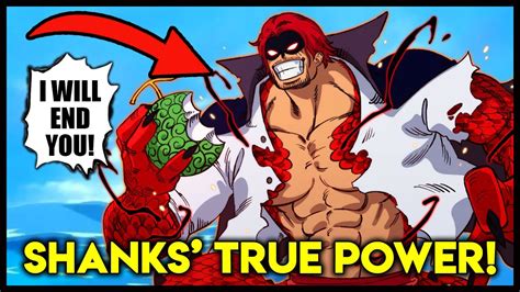 Shanks Returns Oda Finally Reveals Shanks True Power One Piece