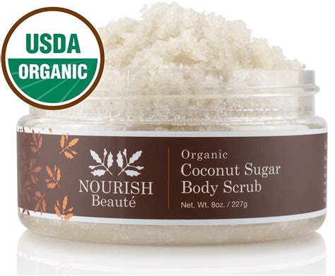 Exfoliating Sugar Scrub For Smooth Silky Soft Skin This Usda Certified