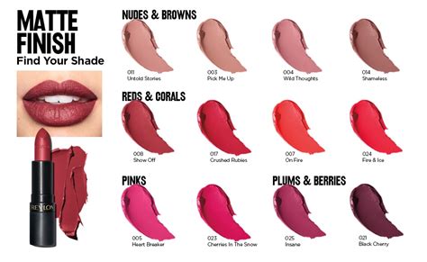 Buy Revlon Super Lustrous Luscious Mattes Lipstick In Showoff Online At Chemist Warehouse