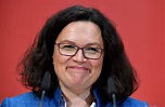 Zukunft der großen Koalition: Andrea Nahles: Kein Sonderparteitag ...