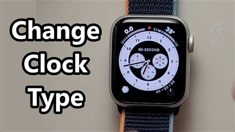 Apple Watch How To Change Clock Face Youtube