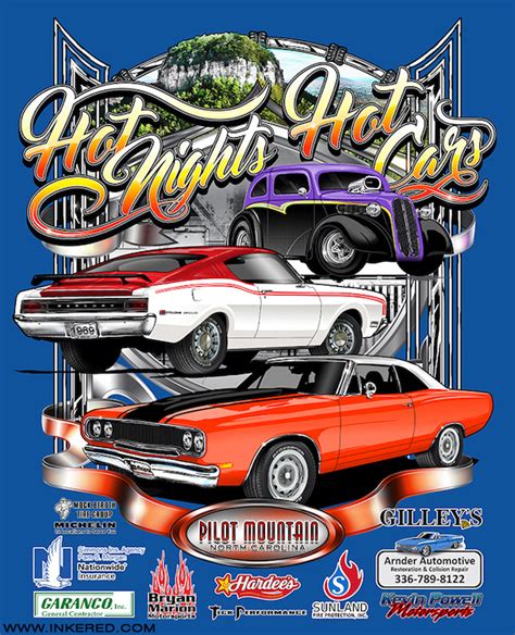 Monogram racing shirt race car shirt by vinyldezignz on. 2016 Hot Nights Hot Cars Car Show on Behance