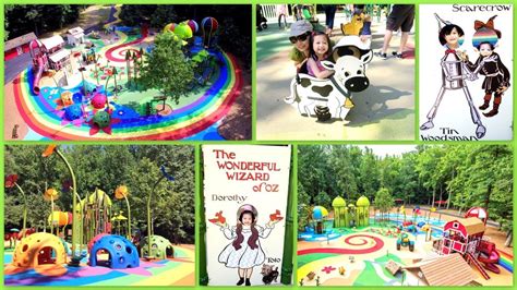 Kids Fun Time At The Wizard Of Oz Playground Watkins Regional Park