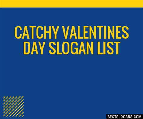 Catchy Valentines Day Slogans Generator Phrases Taglines