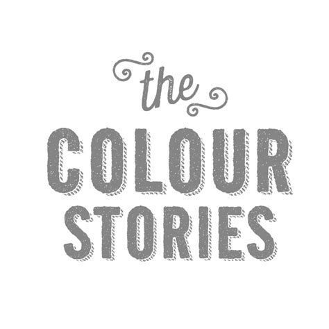The Colour Stories Yellow Typography Branding Color Stories