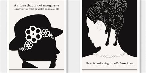 14 Literary Posters That Turn Famous Authors Words Into Art Who Doesn