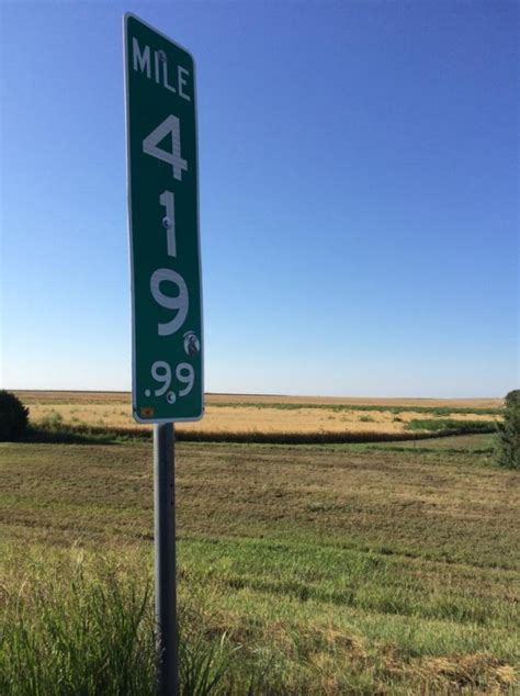 People Wont Stop Stealing 420 Mile Markers The News Wheel