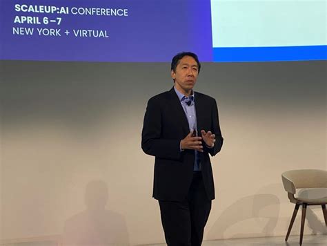Andrew Ng Ai Specialist And Technology Entrepreneur Ai Fund