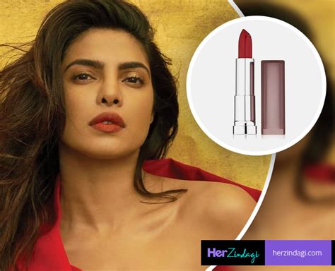 Plum Nude Bold Red Lip Shades We Want To Steal From Priyanka Chopra