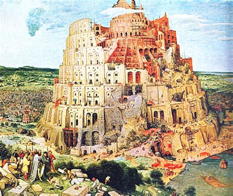 The Tower Of Babel Pieter Bruegel The Elder 1563 Pieter Bruegel El