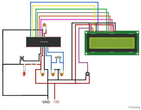 Antarmuka Lcd 16x2 Dengan Mikrokontroler Avr Atmega16 Dalam 4