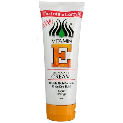 Fruit Of The Earth Vitamin E Skin Care Cream 8 Oz 1 Smiths Food