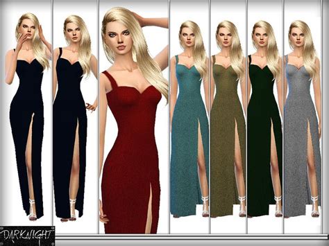Darknightts Midnight Sims 4 Dresses Sims 4 Sims