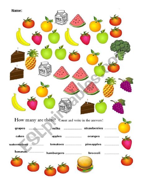 How Many Are There Esl Worksheet By Paulchan