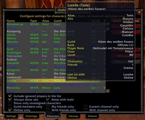 Guildgreet Extended Group Guild And Friends World Of Warcraft Addons