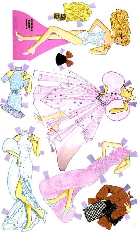 Easy barbie dress patterns free printable pdf. 191 best images about Katy Keene and Paper Dolls on Pinterest