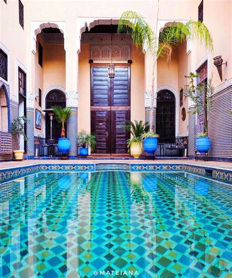 Riad Fes Baraka Pool Where To Stay In Fez Morocco Moroccan Pool