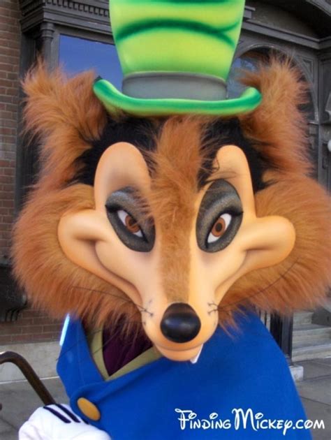 Honest John Foulfellow Disneyland Resort Costumed Characters