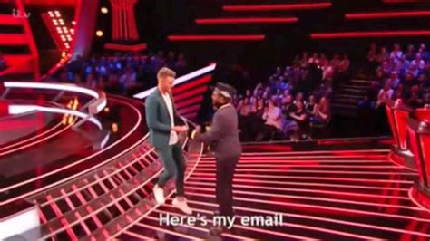 The singer begins their audition with the coaches turned away. The Voice UK 2017 Did he just do that? FURY as will.i.am ...